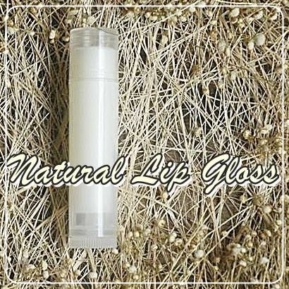 NATURAL LIP GLOSS ไม่ผสมสี กลิ่นวนิลา