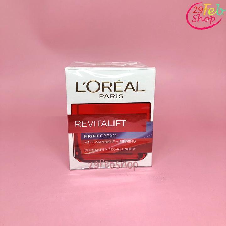 L’Oreal Revitalift Night Cream 50ml ครีมบำรุงผิวกลางคืน ลอรีอัล