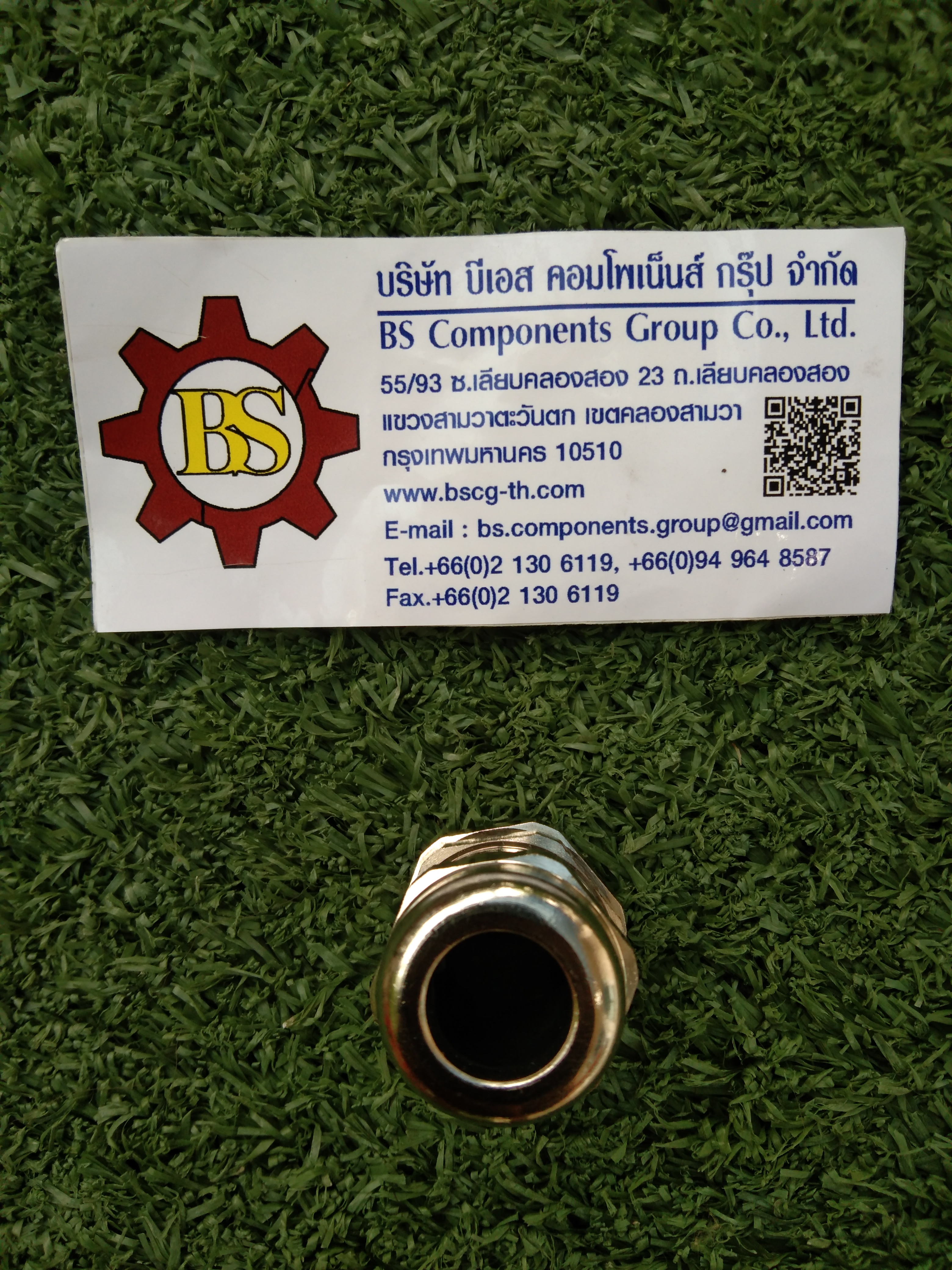 SHINOHAWA : Brass Cable grand ชุบนิเกิ้ล โลหะ M20 IP44