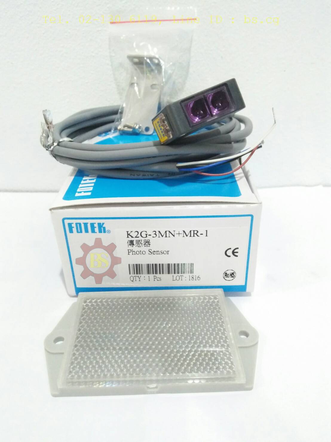 FOTEK: Photo Sensor K2G-3MN+MR-1