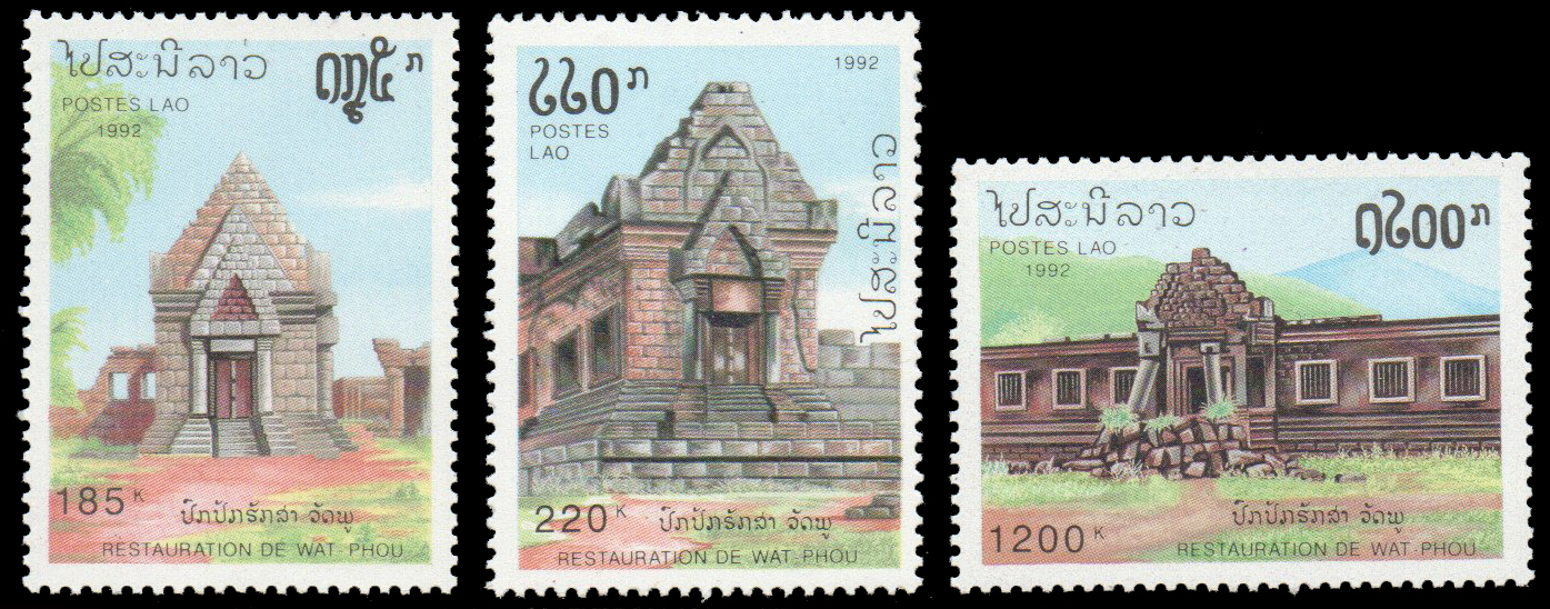 1992 Restoration of Wat Phou