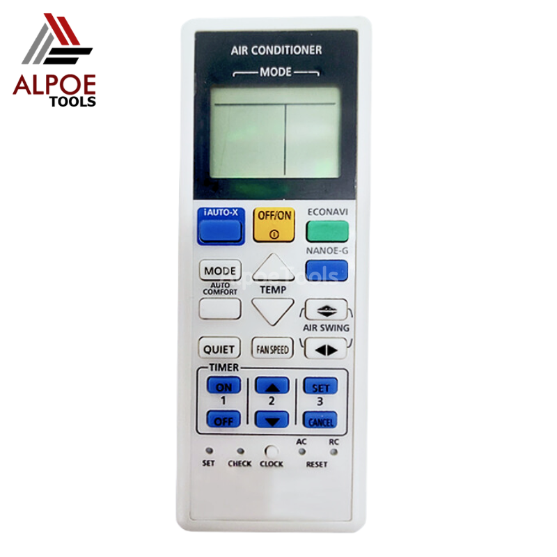 รีโมทแอร์ Panasonic มีปุ่ม iAUTO-X รหัส A75C4543