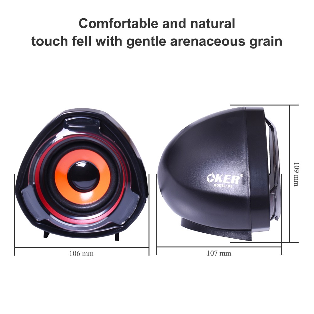 OKER M3 OKER USB MINI Speaker 650W SP-OK-20-M3BLK