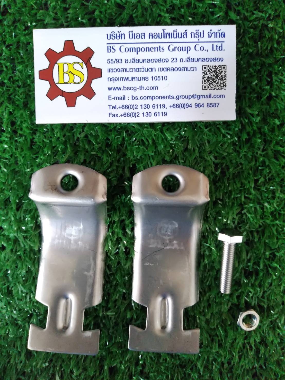 STEEL CITY : แคล้มประกับสแตนเลส304 IMC 1.1/2