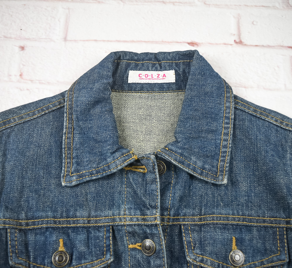 C.O.L.Z.Aแท้ รอบอก 34 เสื้อแจ็คเก็ตยีนส์ ผู้หญิง สียีนส์ เสื้อแขนยาว เนื้อผ้าดี