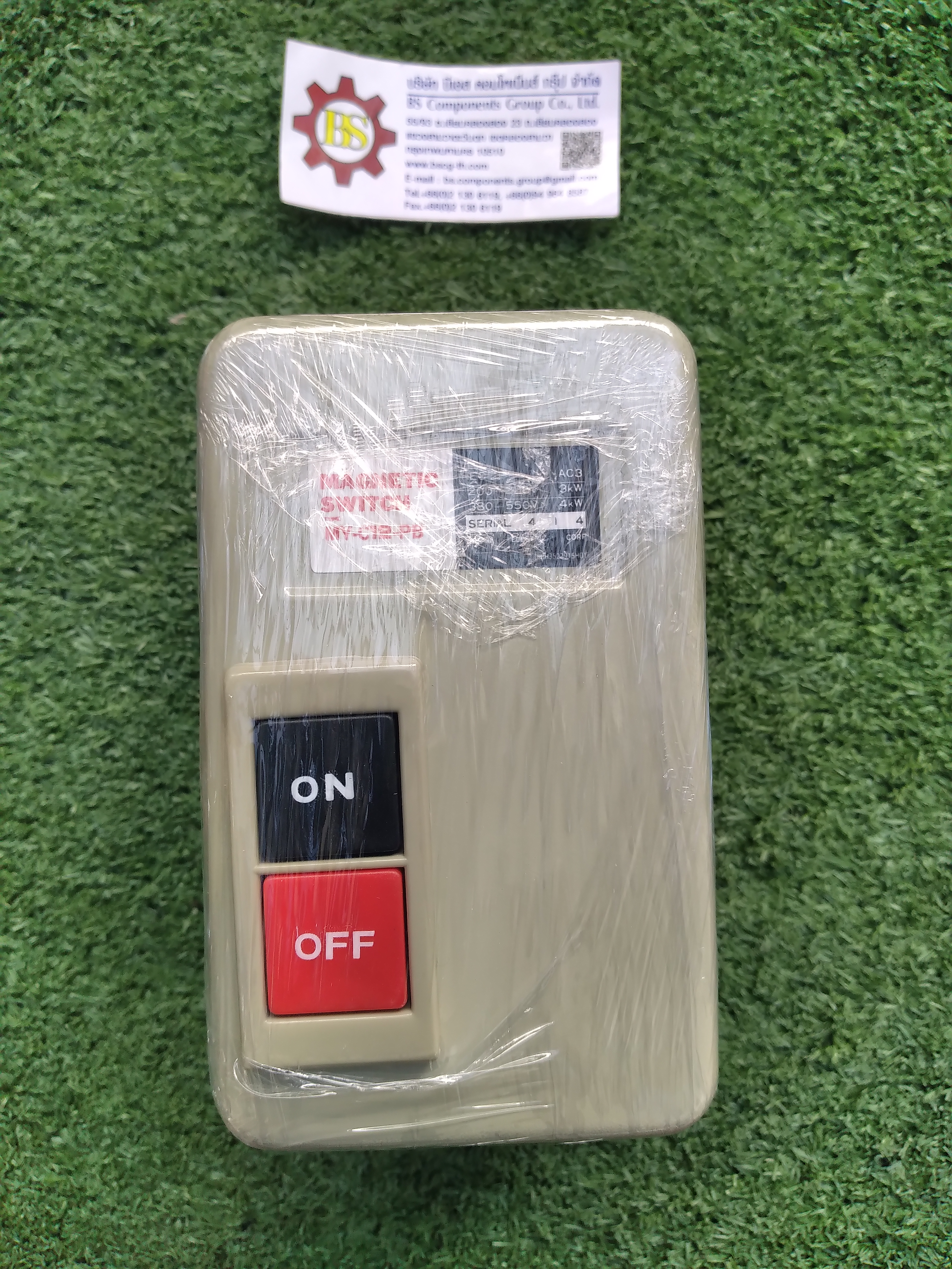 SHINOHAWA : กล่องสตาร์ทมอเตอร์ MY-C12-PB 380VAC 4-6A (ST111)