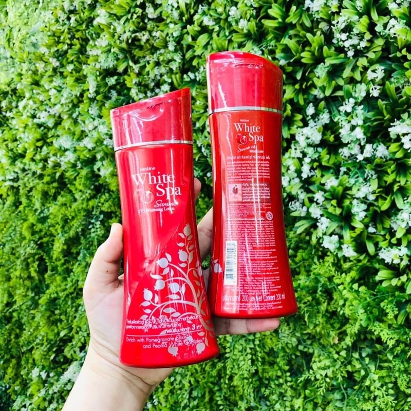 มิสทิน ไวท์ สปา กลูต้าไธโอน โลชั่น 200 มล. Mistine White Spa Glutathione UV White Lotion 200 ml