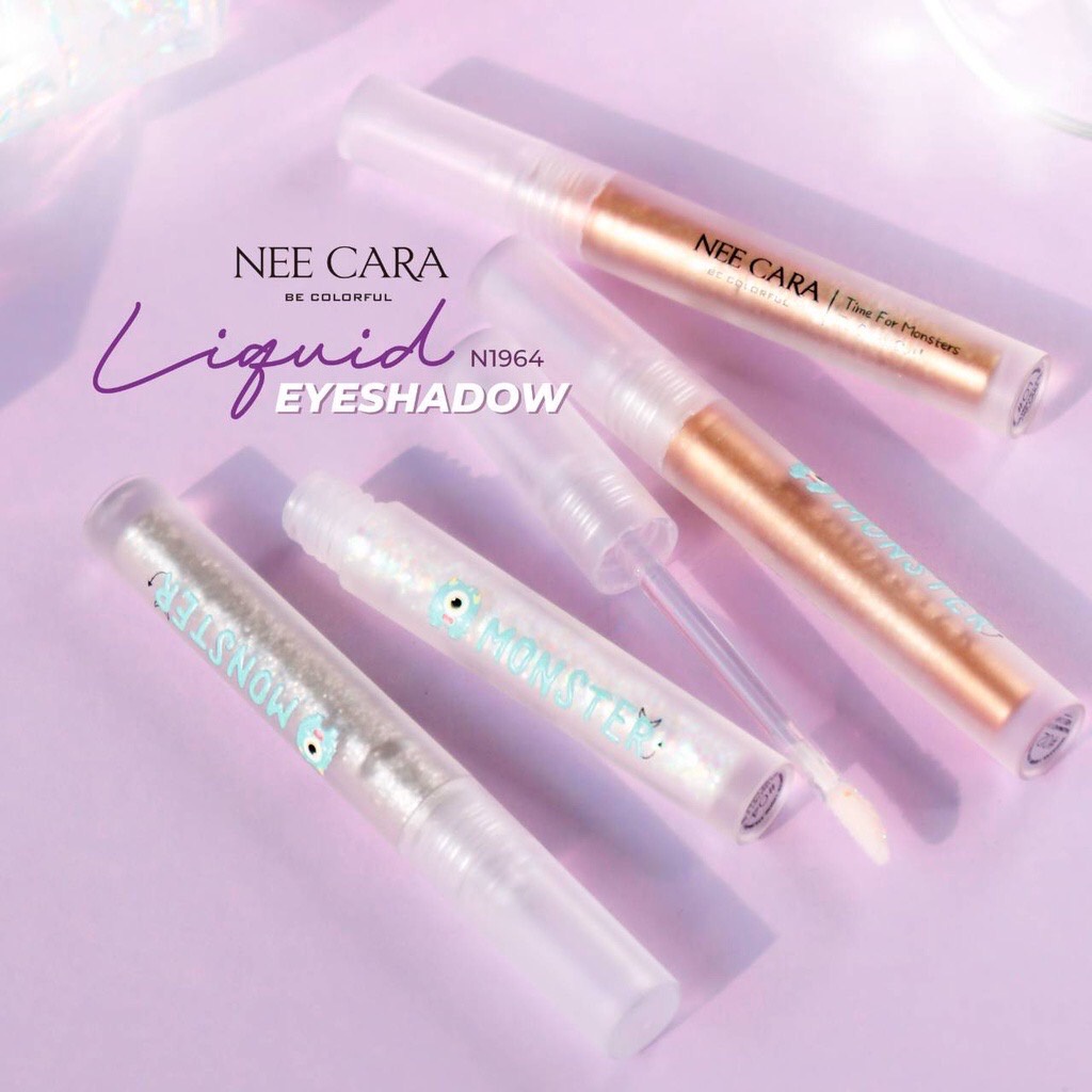 NEE CARA Monster Liquid Eyeshadow N1964 มอนส์เตอร์ ลิควิด อายแชโดว 2.5 กรัม