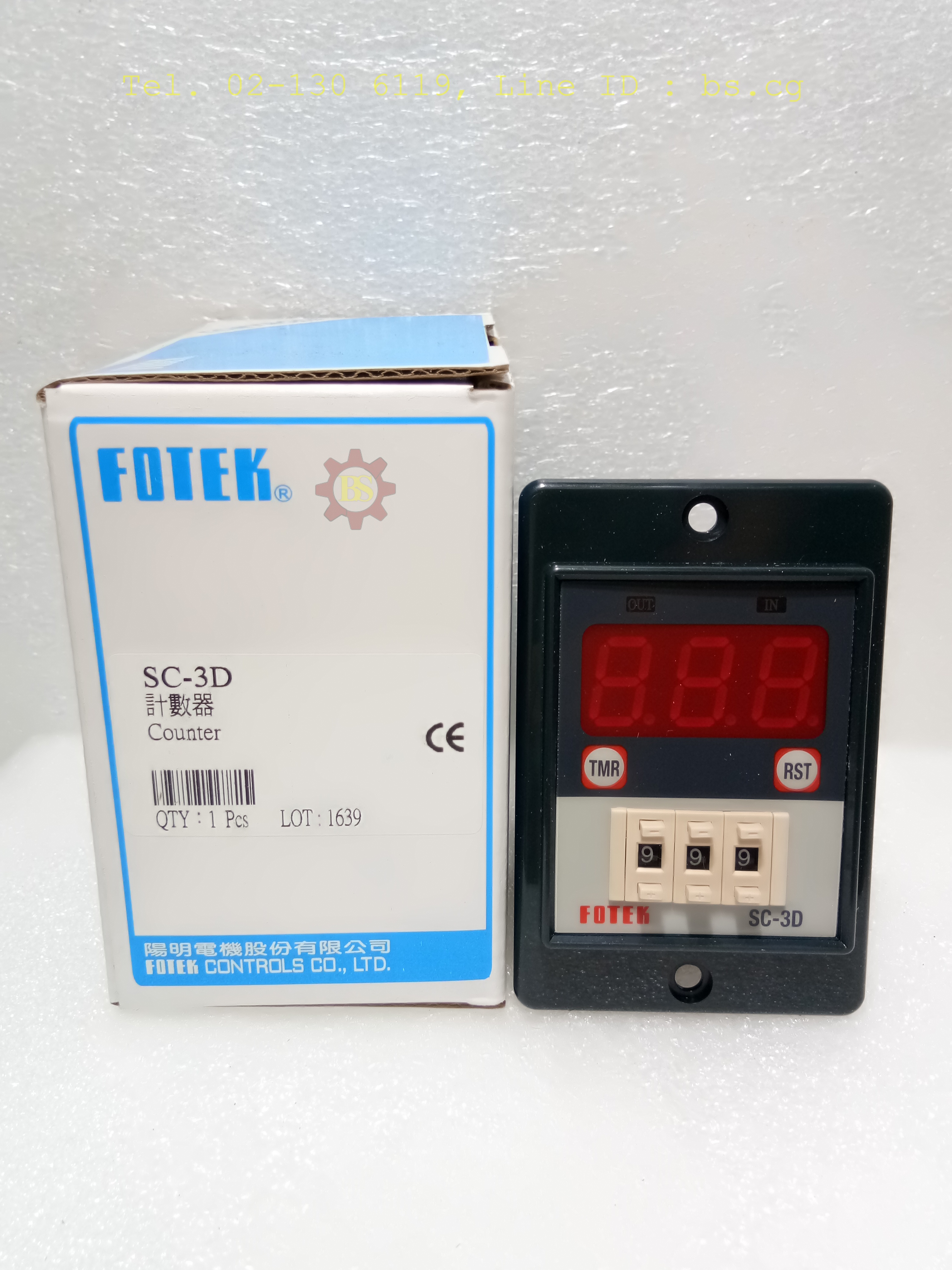 FOTEK: Counter SC-3D