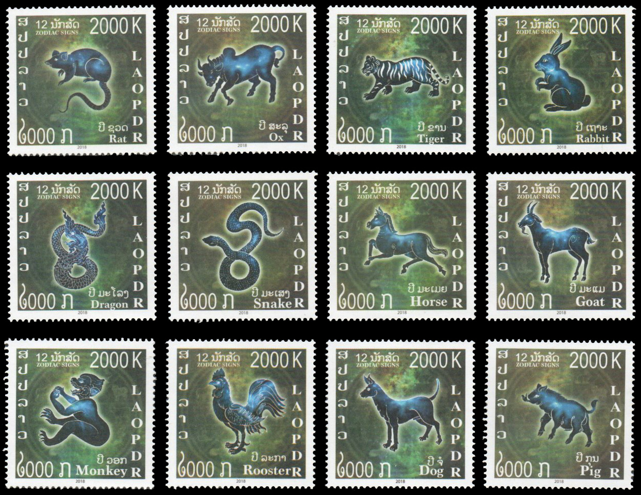 Chinese New Year - Zodiac Signs 2018
