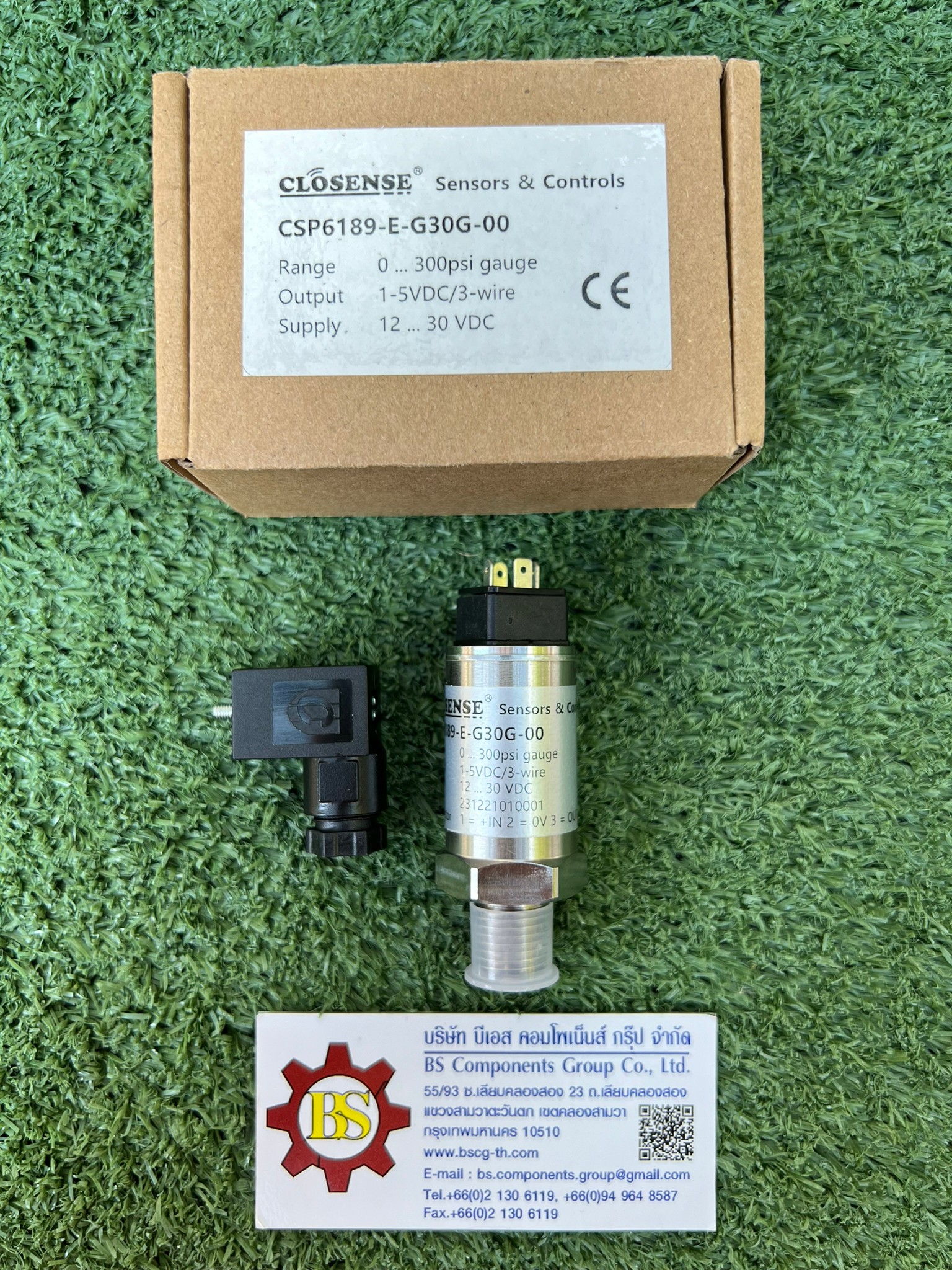 CLOSENSE : PRESSURE TRANSDUCER CSP6189-E-G30G-00