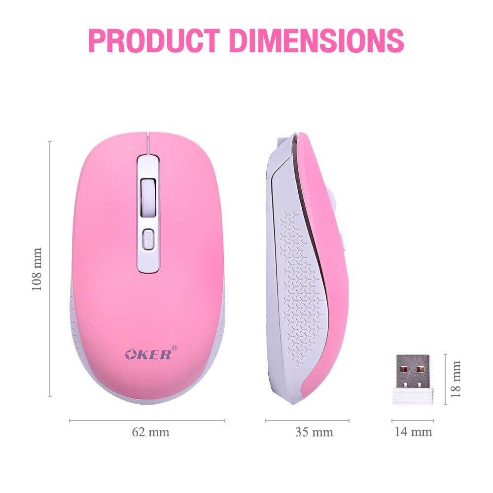 M894 OKER WIRELESS MOUSE MO-OK-WL-894xx