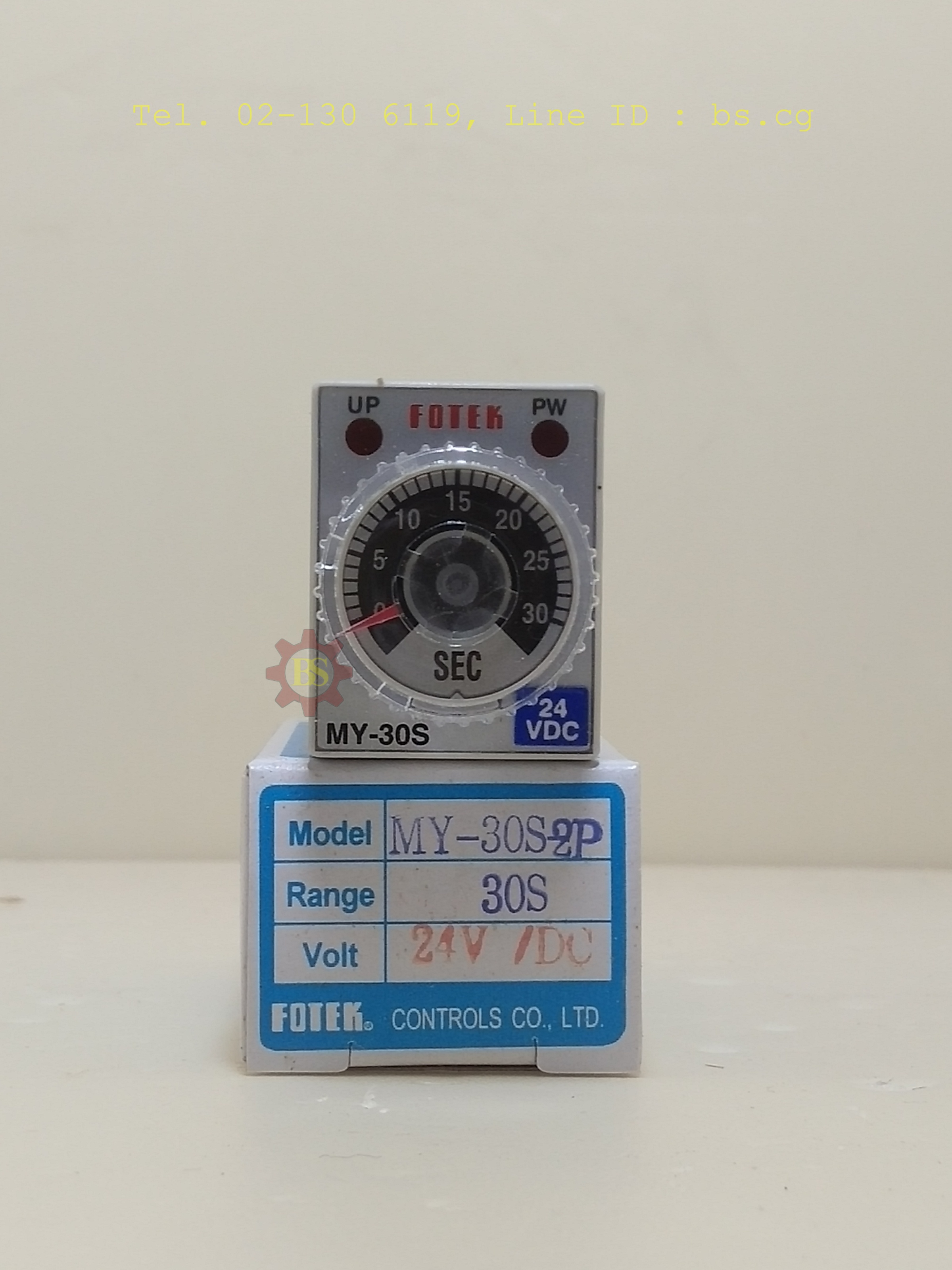 FOTEK: Timer MY-30S-2P-24VDC