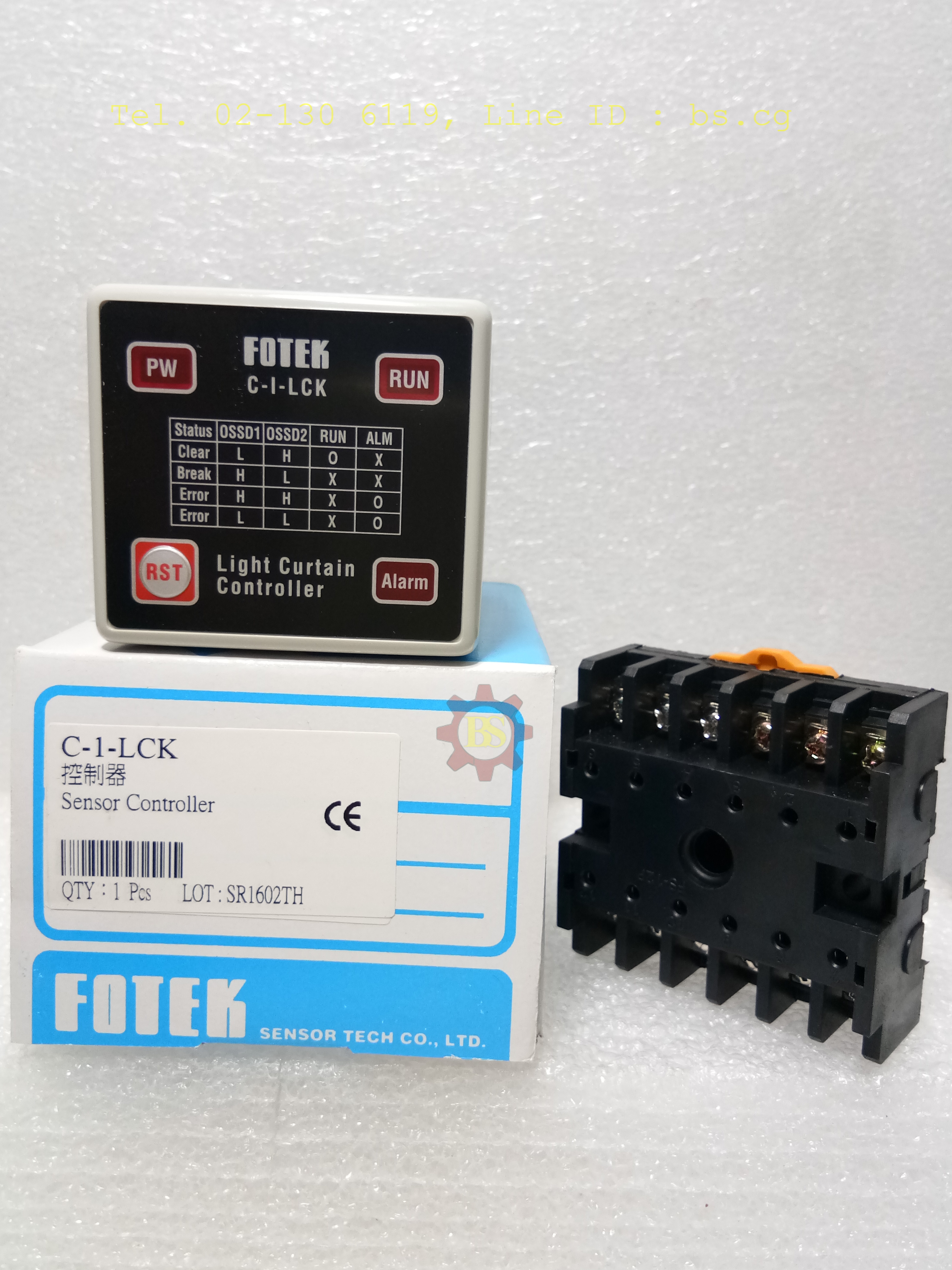 FOTEK: Light Curtain Sensor Controller C-1-LCK