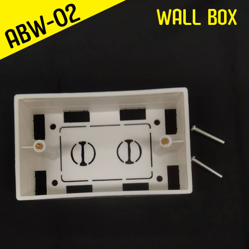 ABW-02 WALL BOX สีเหลี่ยมผืนผ้า NW-GO-XX-ABW02