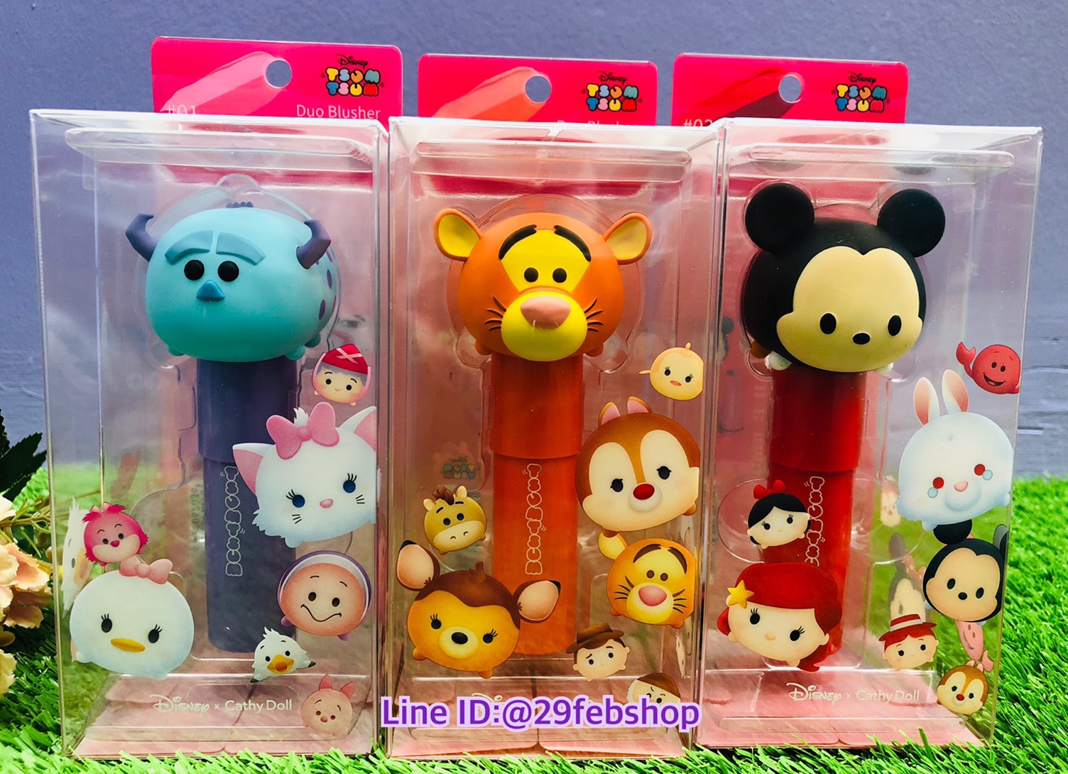 Cathy Doll Duo Blusher Stick 6.2g