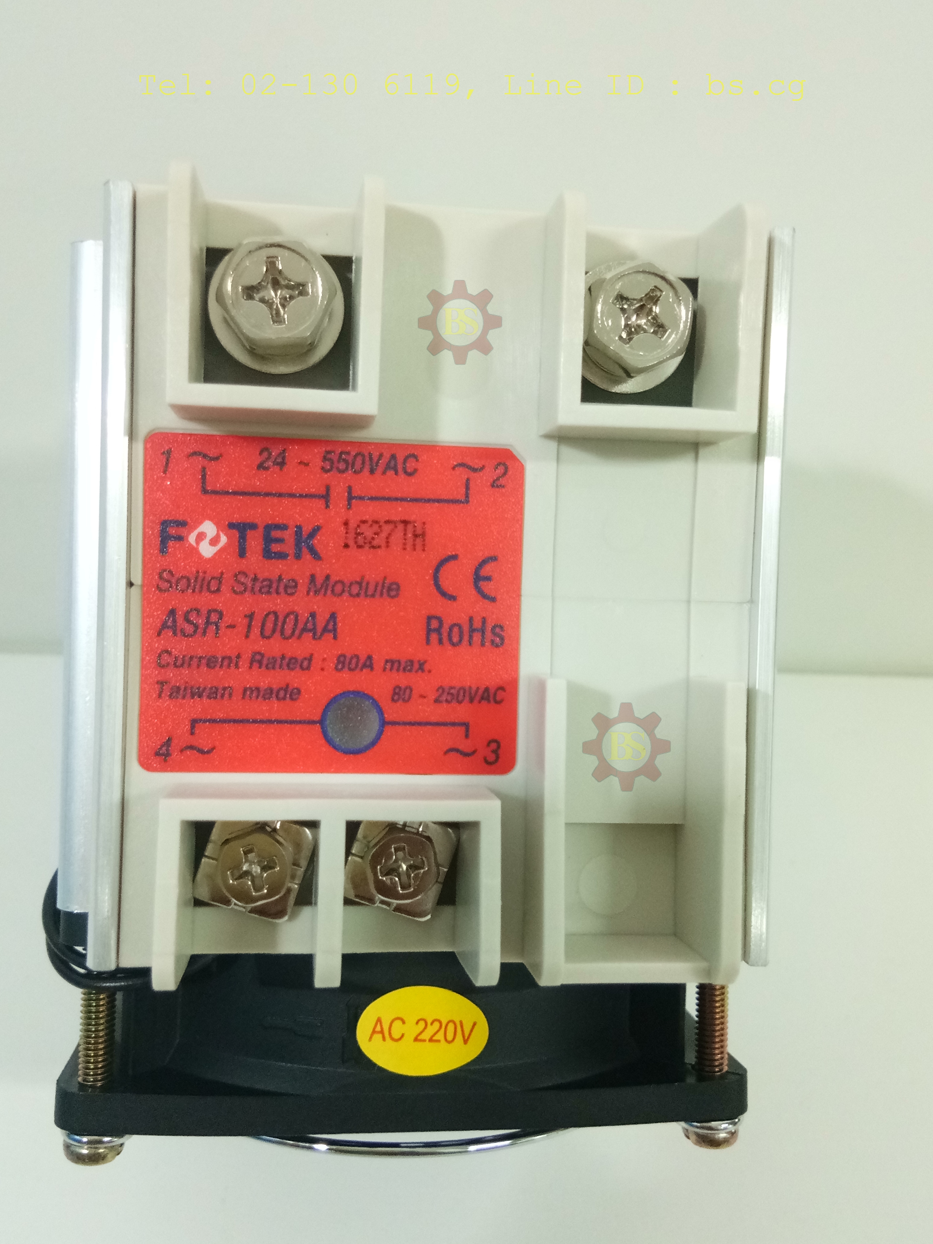 FOTEK : Solid State Module ASR-100AA+FAN