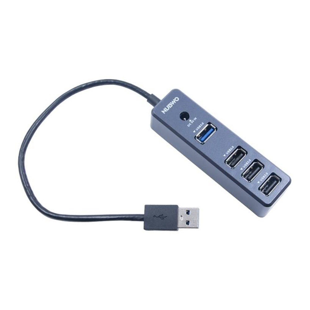 NH-49 NUBWO USB HUB USB2.0 *3PORT/3.0*2PORT HB-NW-21-N49BK