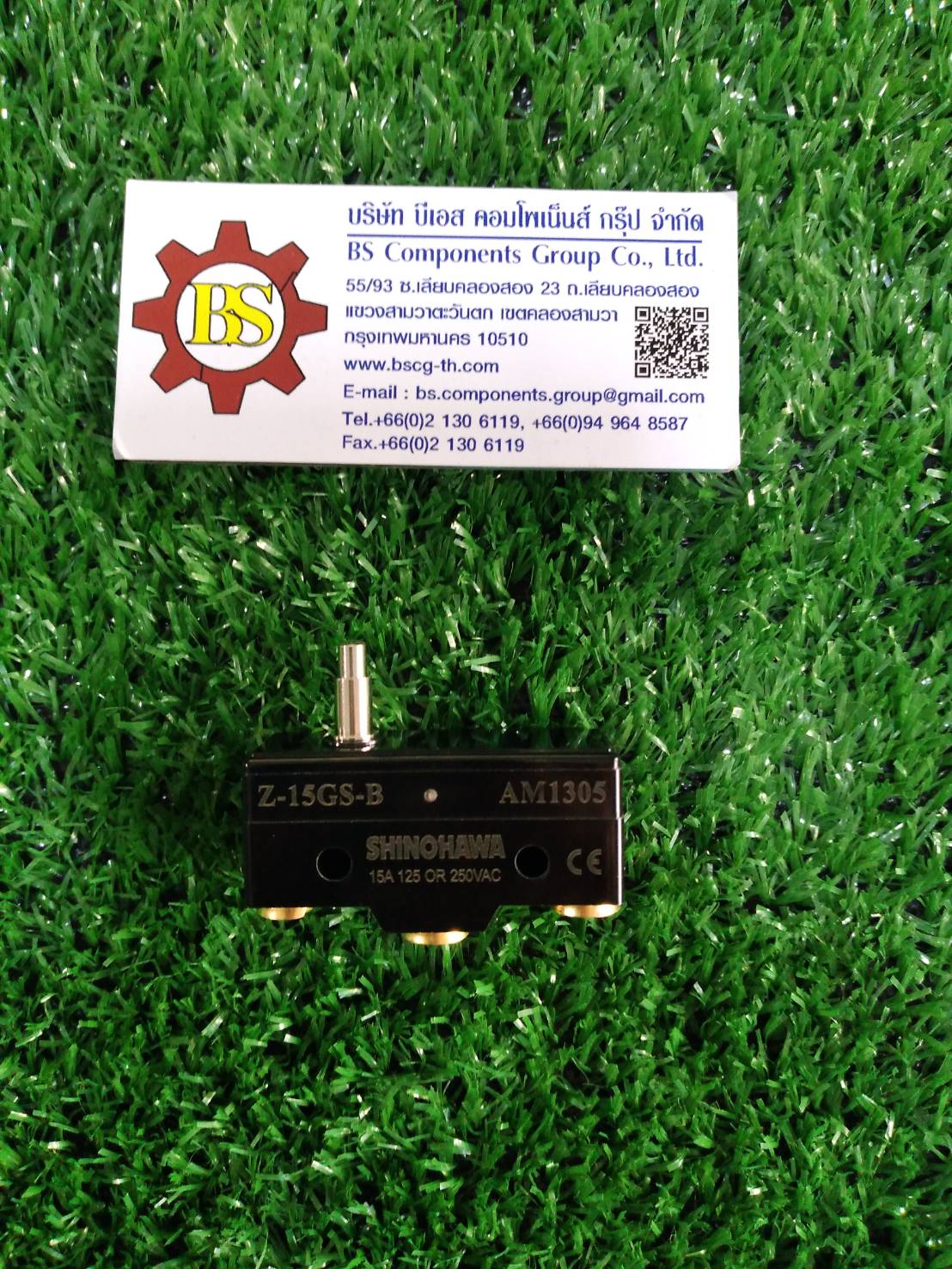 SHINOHAWA : Micro Switch Z-15GS(AM1305) 15A