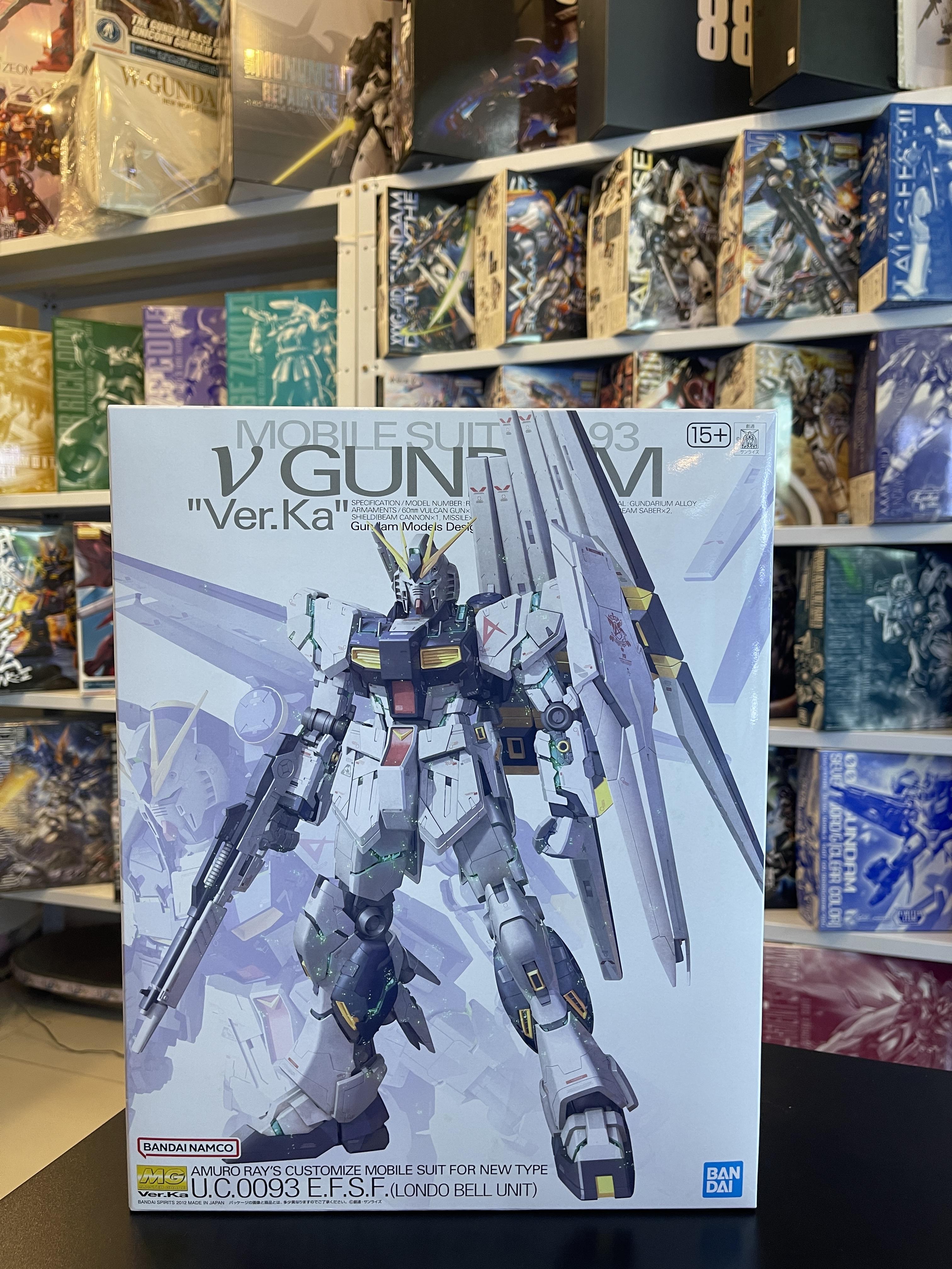 MG1/100 Nu Gundam Ver Ka 7000 เยน Bandai