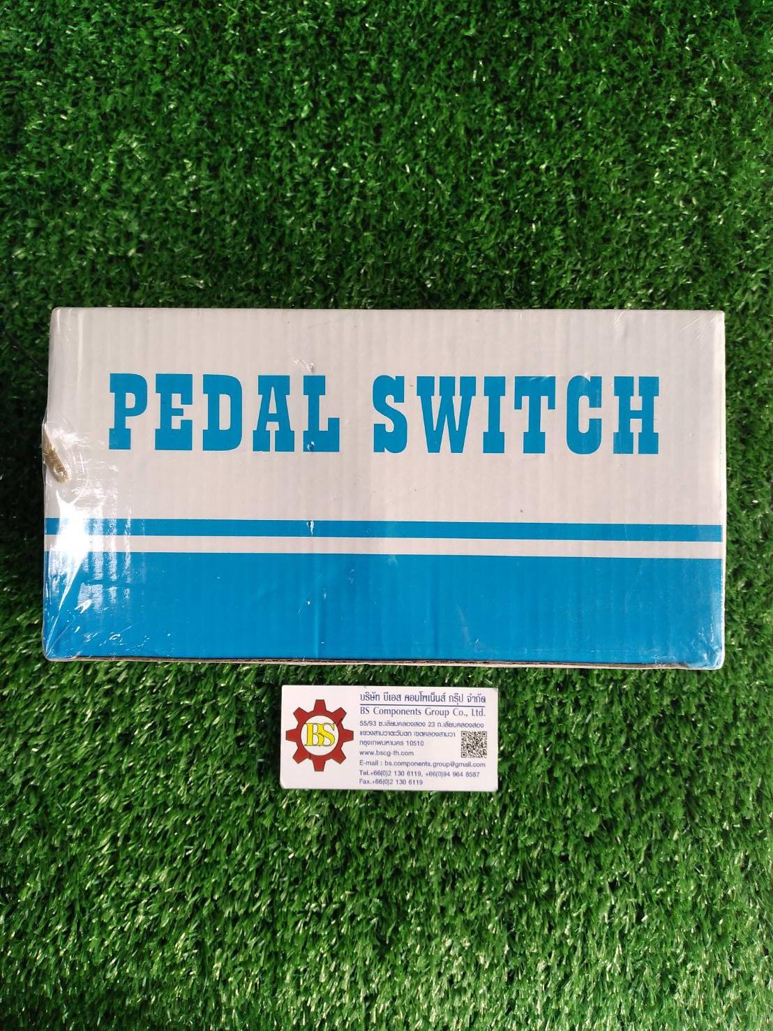 SHINOHAWA : สวิตช์เท้าเหยียบ FS-4 15A กดล็อคกดปล่อย (FS308)