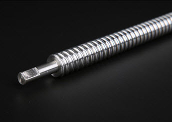 Ball Screw X-Axis + Nut Model SFU1605 L650 mm + End Machine