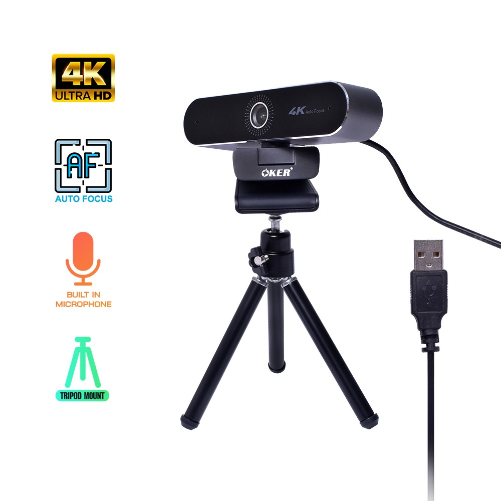 HD A538 OKER WEBCAM ULTRA 4K 5m CM-OK-HD-HD538
