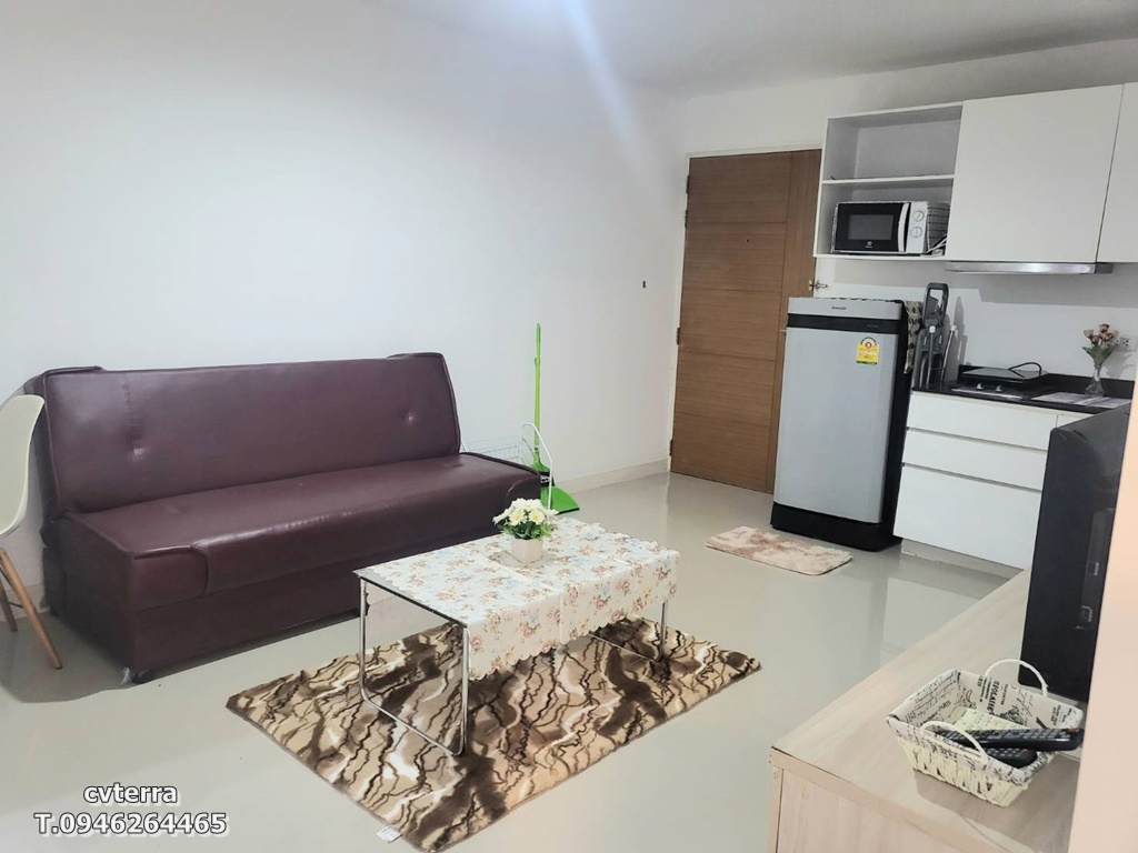 ให้เช่า สวิฟท์ คอนโด ใกล้มหาวิทยาลัยเอแบคบางนา 2 ห้องนอน ขนาด 44.16 ตร.ม ชั้น 3 วิวสระน้ำ