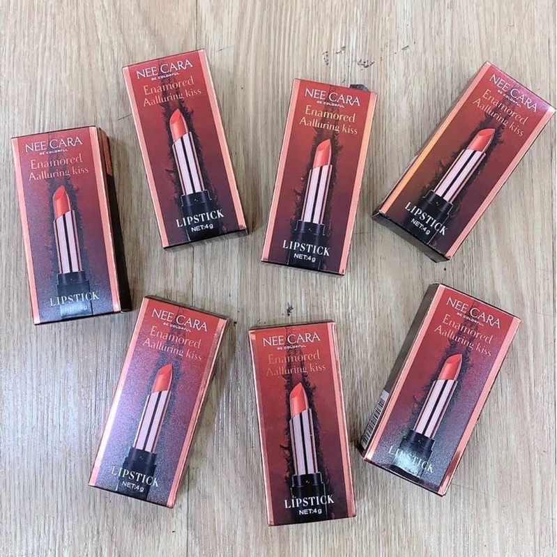 Nee Cara Enamored Aalluring kiss Lipstick #N288 matte lipstick ลิปสติกเนื้อแมทท์