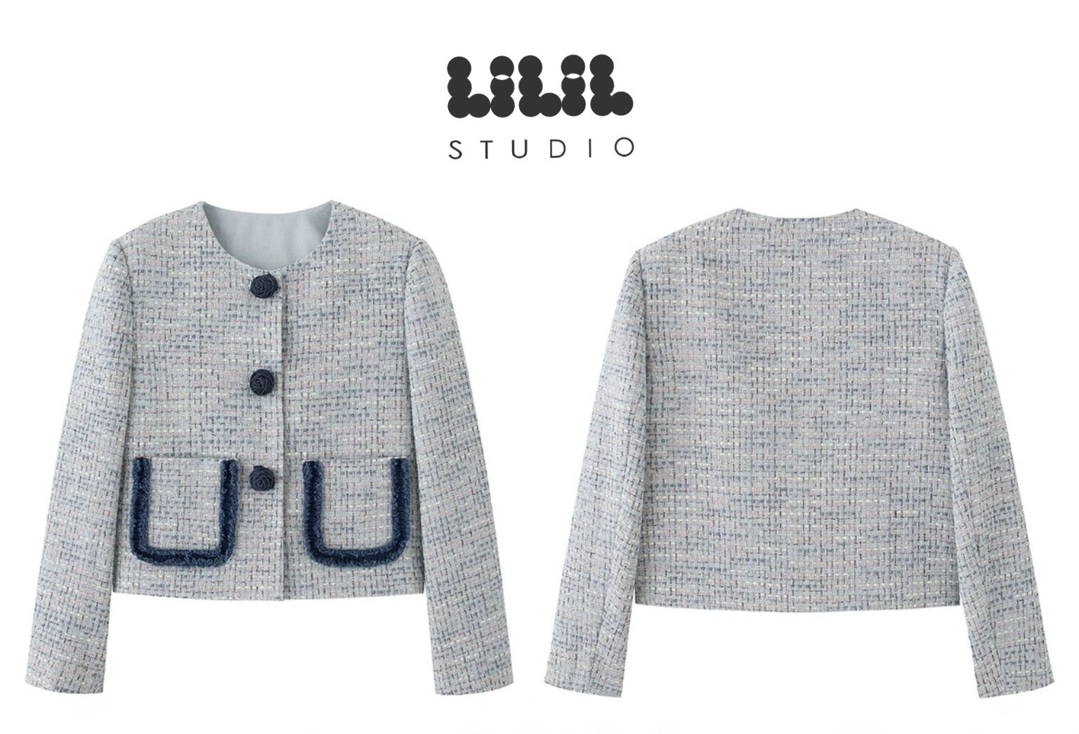 BLAZER 🌷 ผ้าทวีต🇰🇷ซับในดีไม่หนา ไม่ร้อน ทรงสวย ใส่สบาย งานเริ่ดต้องมีค่ะ