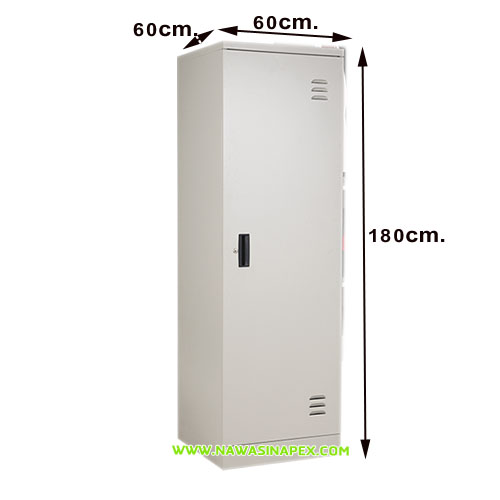 ตู้เสื้อผ้าเหล็กบานเปิด WD72RWK
