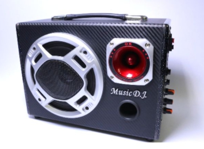 ลำโพงช่วยสอน MUSIC DJ. รุ่น M-M16E มีไมล์ไร้สาย SKU-01883