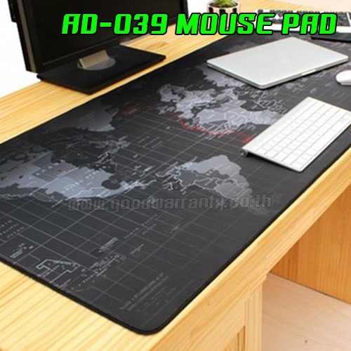 PA039 GAMING MOUSEPAD ลายแผนที่ MP-OK-AD-039BK