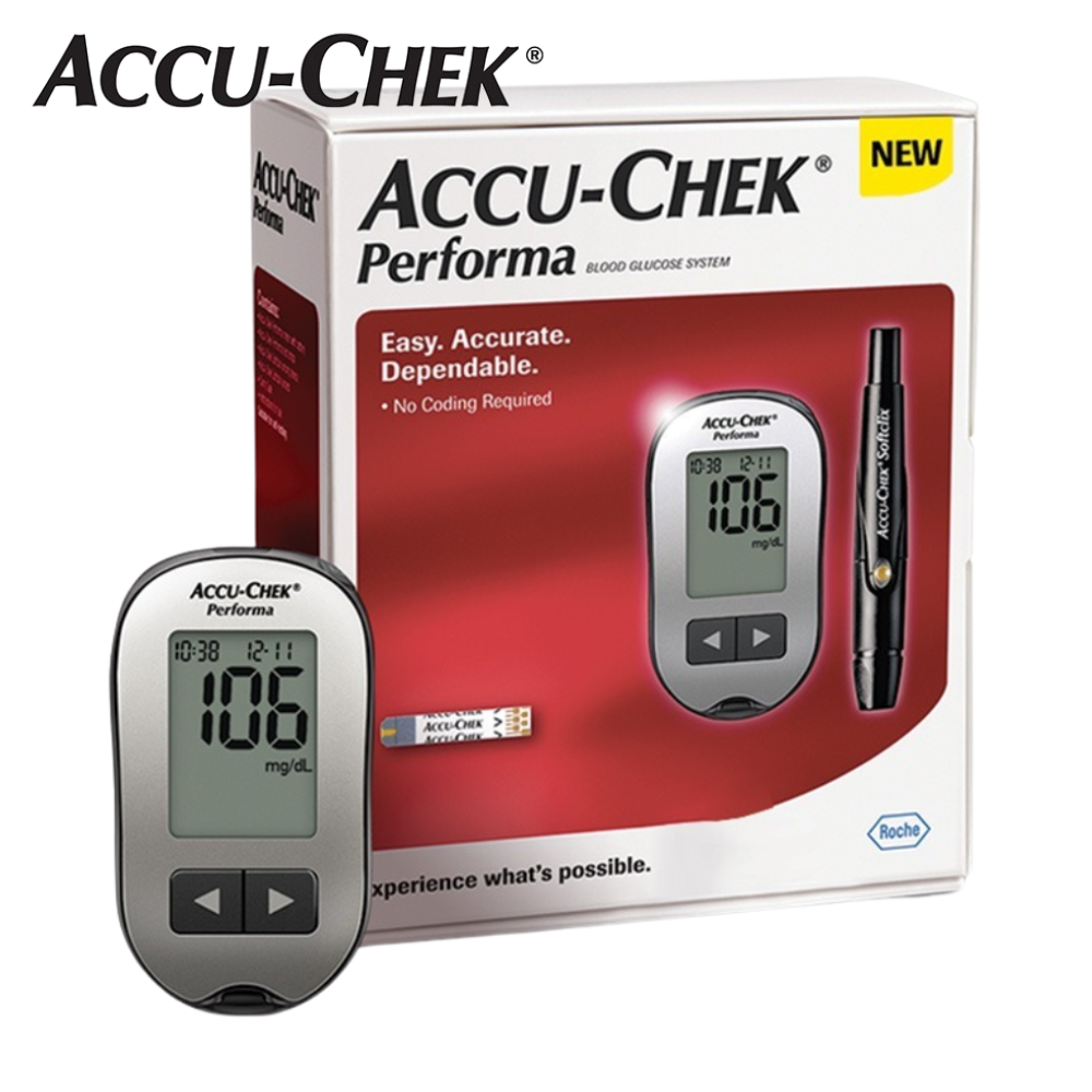Accu-Chek Performa เครื่องตรวจวัดระดับน้ำตาล