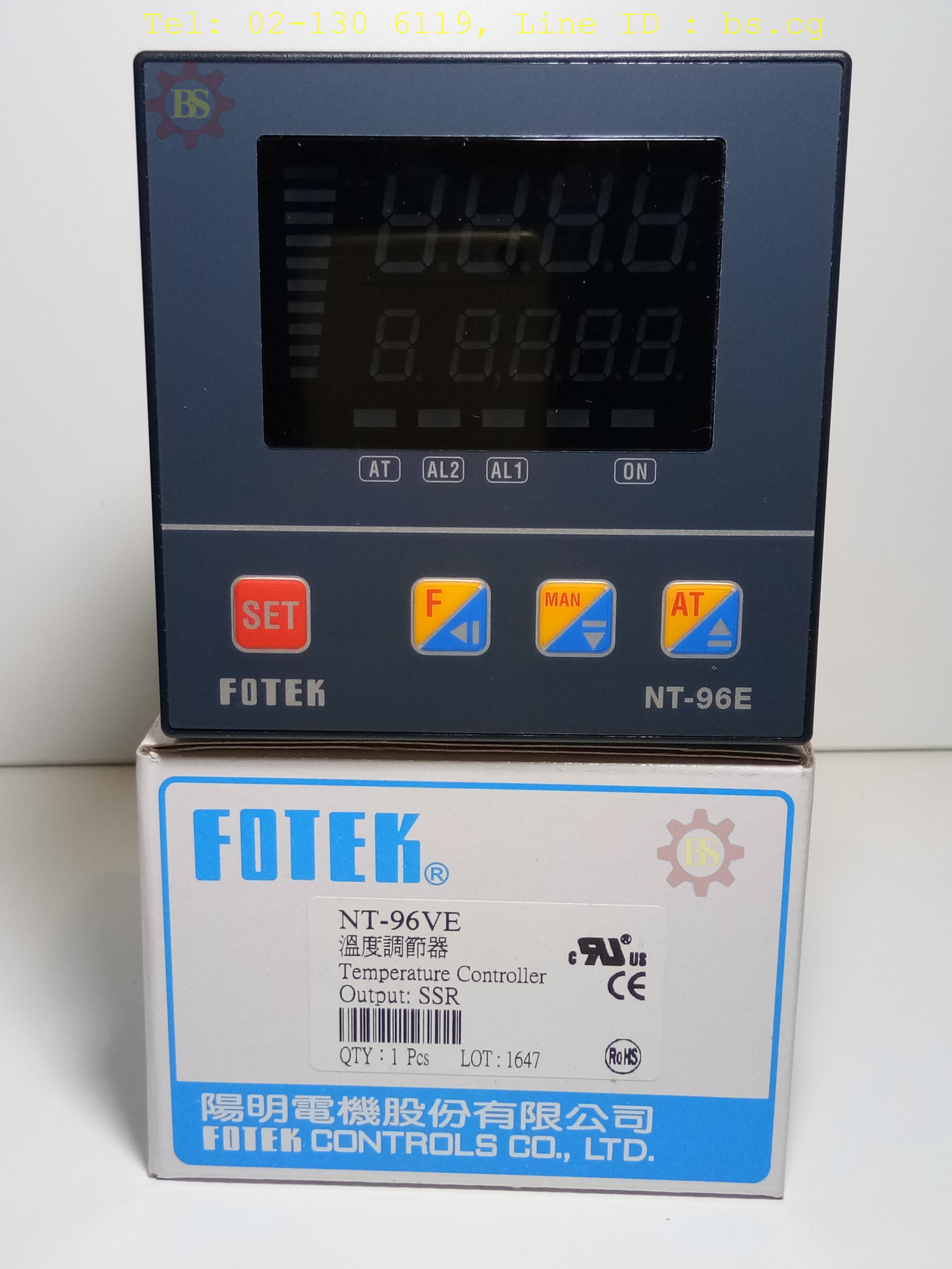 FOTEK : Temperature Controller Output:SSR NT-96VE