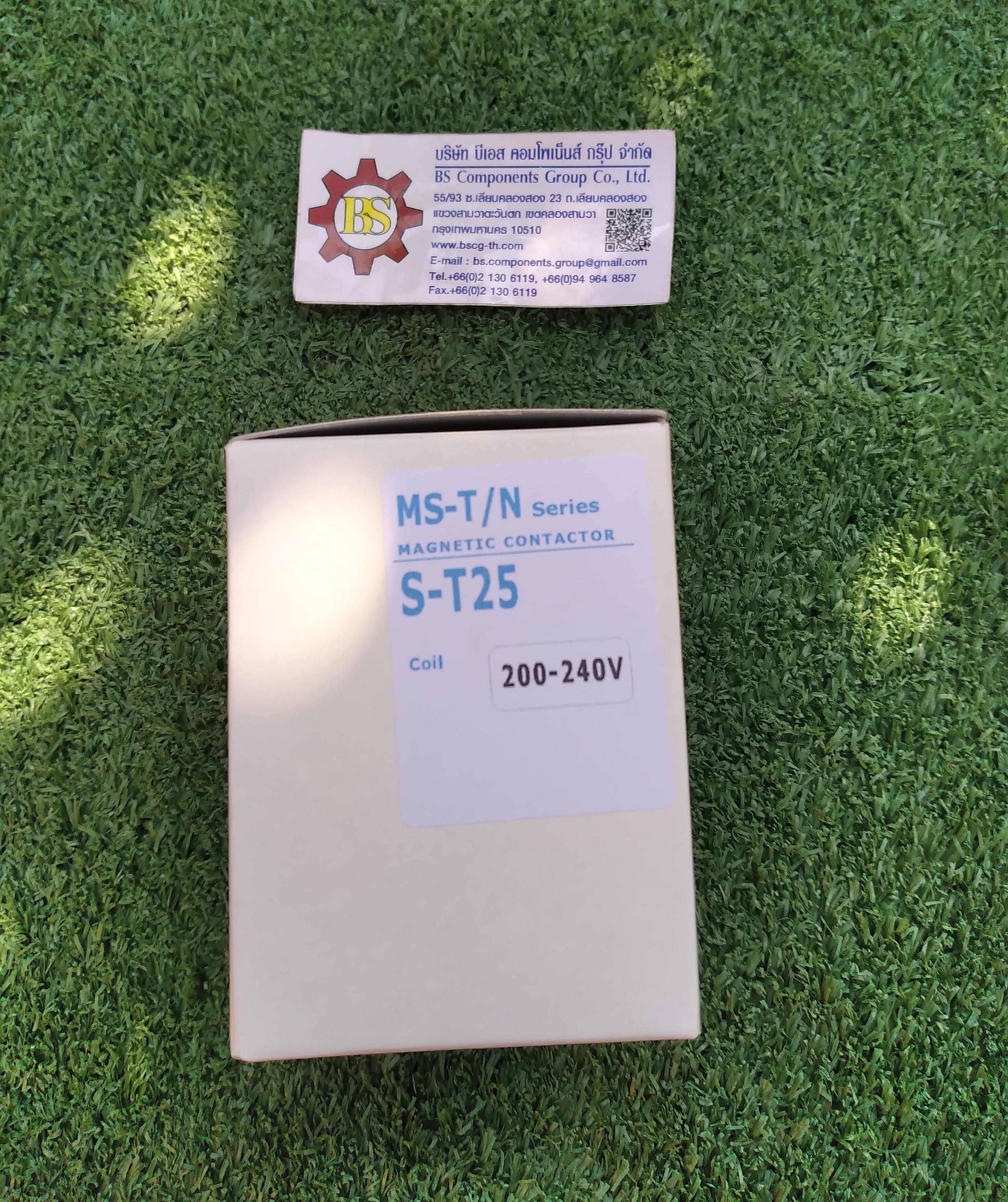 Mitsubishi : คอนแทคเตอร์ S-T25 coil 220Vac