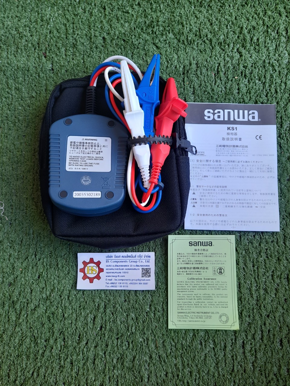 SANWA : Phase Rotation Testers มิเตอร์วัดเฟส KS1