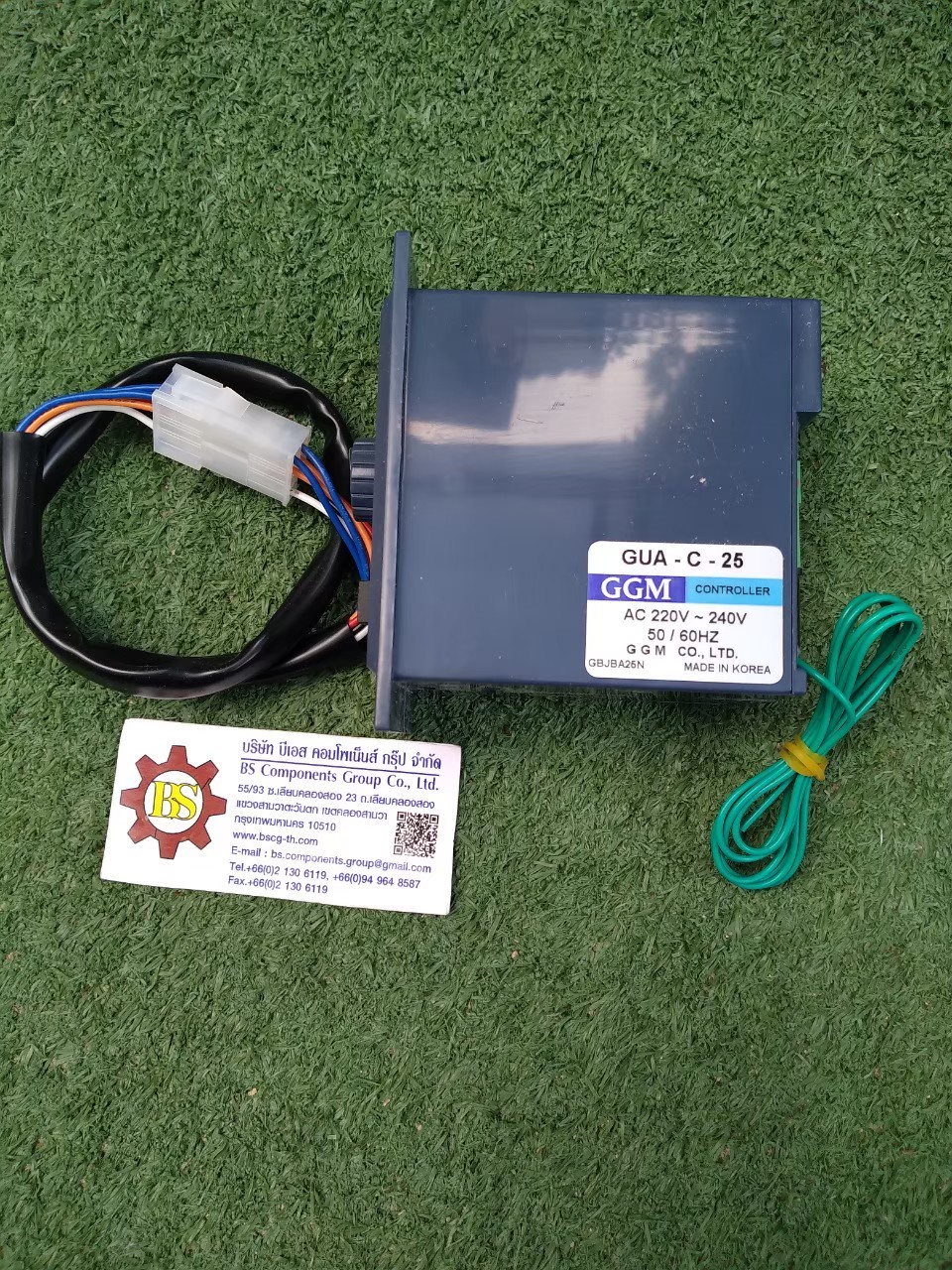 GGM : SPEED CONTROL 220V,50/60Hz,25W MODEL : GUA-C-25