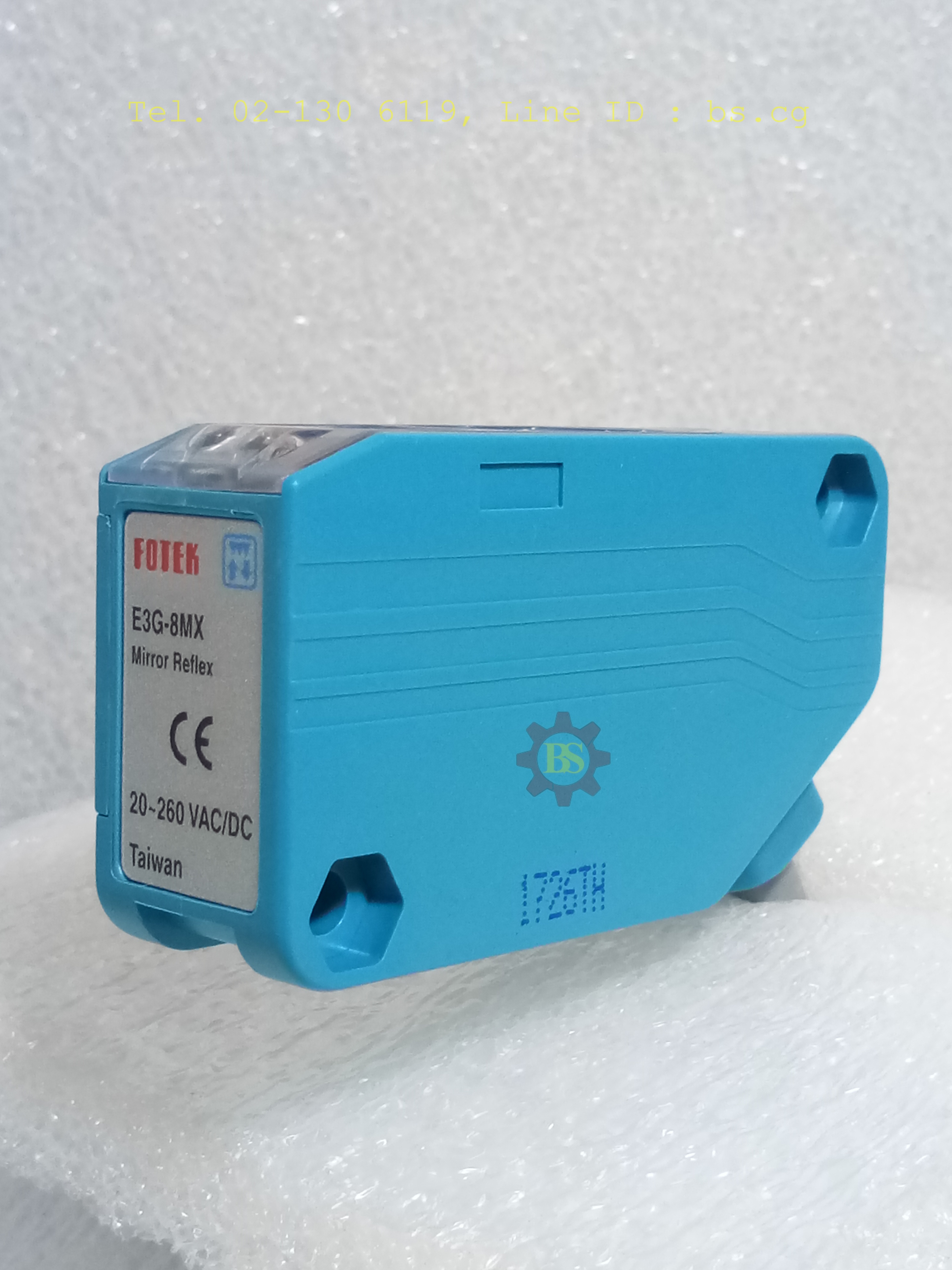 FOTEK: Free Power Photo Sensor E3G-8MX+MR-1+BR-1