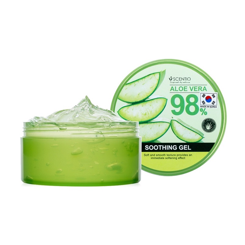 Beauty Buffet Scentio Aloe Vera Soothinggel 300g เจลว่านหางจระเข้ 98%
