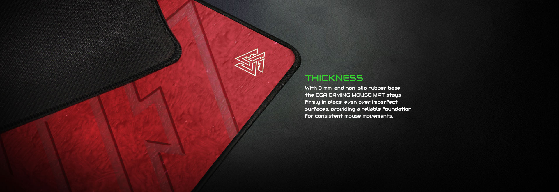 EGA แผ่นรองเม้าส์ยาว รุ่น TYPE MP2 MP-EG-XX-EGMP2