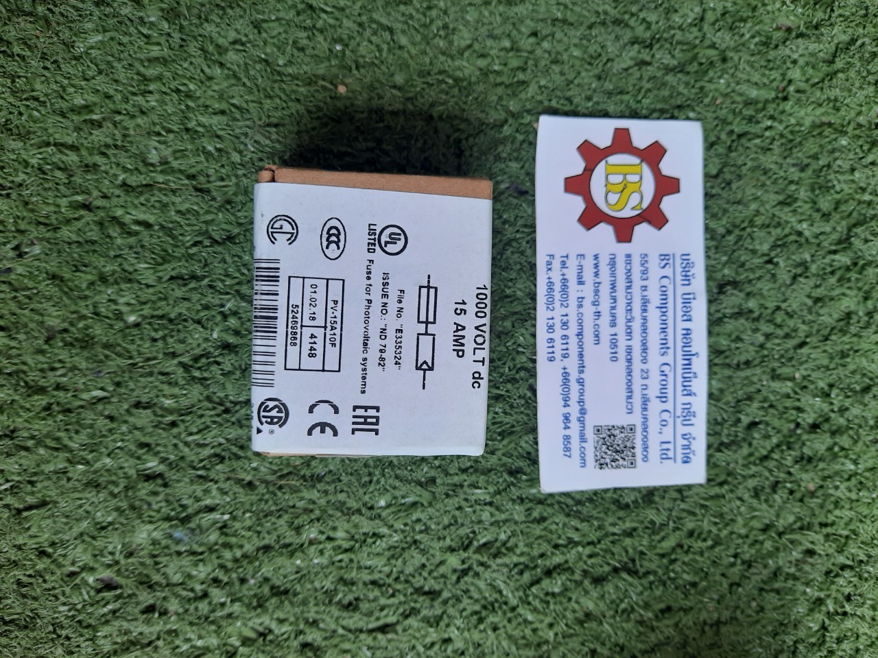 EATON BUSSMANN : FUSE Bussmann PV-15A10F 15A 1000VDC 10x38mm