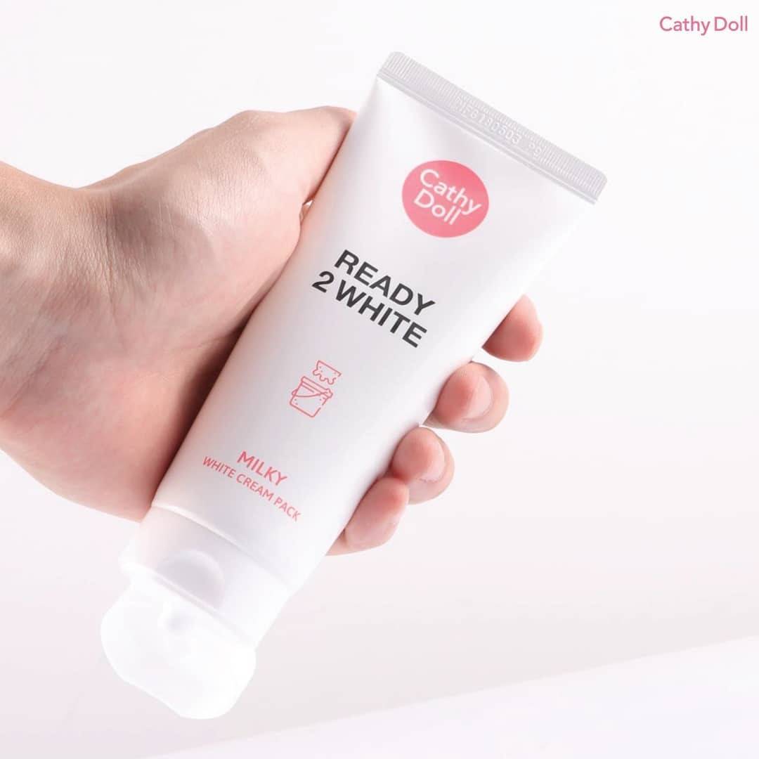 Cathy Doll READY 2 WHITE MILKY WHITE CREAM PACK 100 ml.