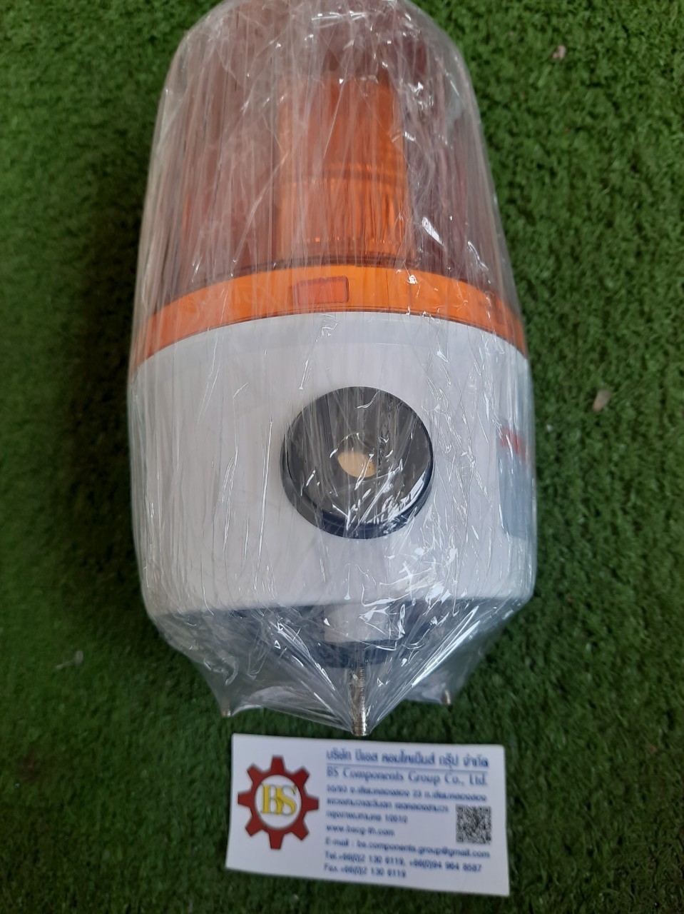 SHINOHAWA : ไฟหมุน 4" มีออด LTE5102WJ-Y (LED) 220V สีเหลือง