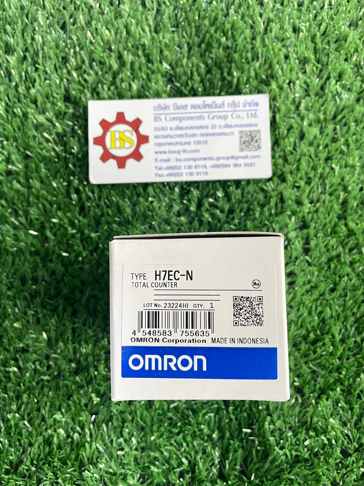 OMRON : Counter 24x48 H7EC-N 8digit no-voltage