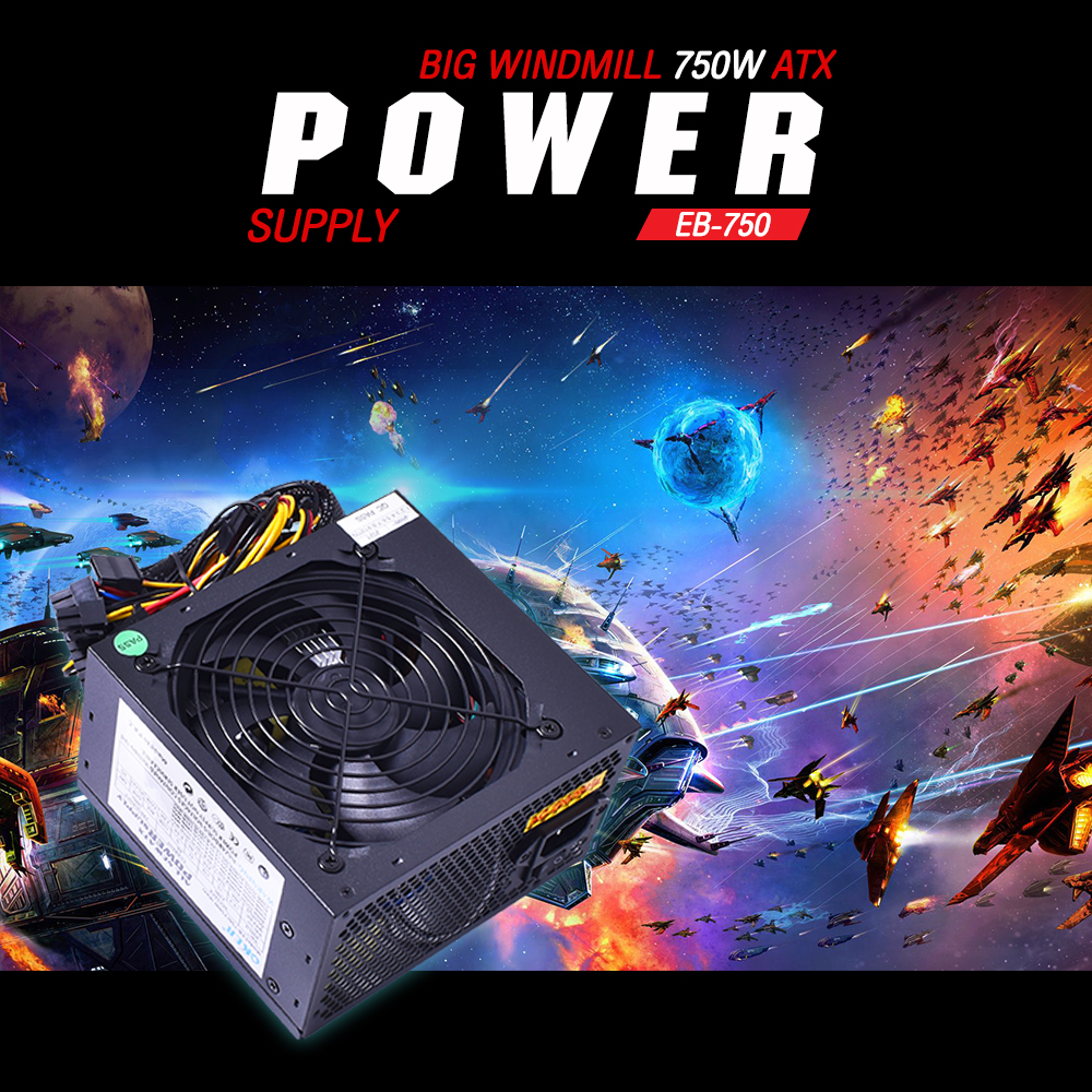 EB750 POWER SUPPLY OKER 750W IDE/SATA PO-OK-24-EB750