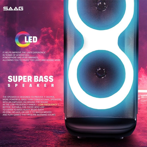 BLAZE SAAG SPEAKER BLUETOOTH +MIC*2/30W SP-SA-20-BLAZE