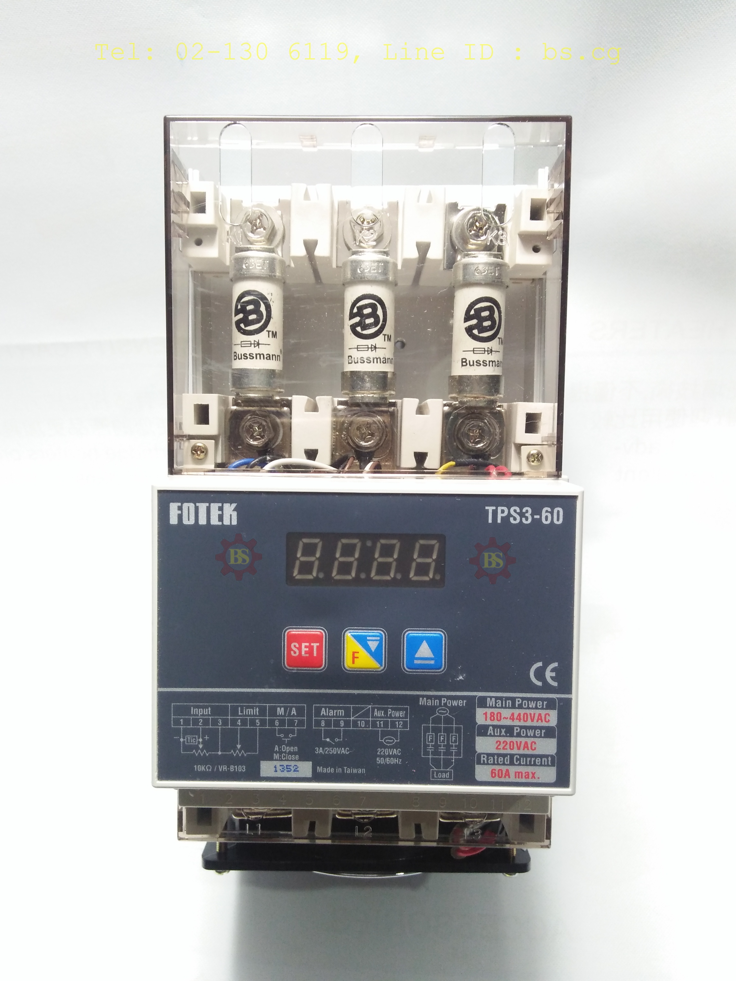 FOTEK : Digital Power Regulator TPS3-60