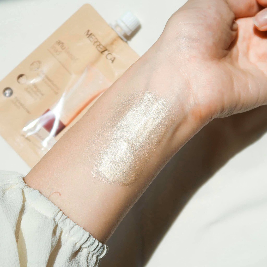 (1ซอง) Merrez'ca Skin Lighter Glow สกิน ไลเตอร์ โกลว์ 5 มิลลิลิตร
