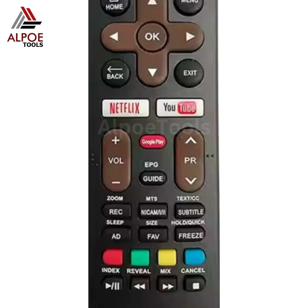 รีโมททีวี Skyworth / Coocaa รหัส RM-L1592 สำหรับ LCD / LED TV